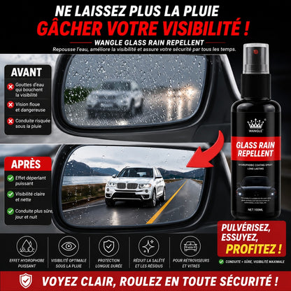 Traitement anti-pluie pour para-brise