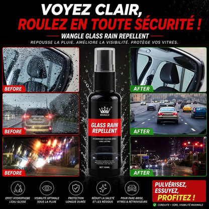 Traitement anti-pluie pour para-brise